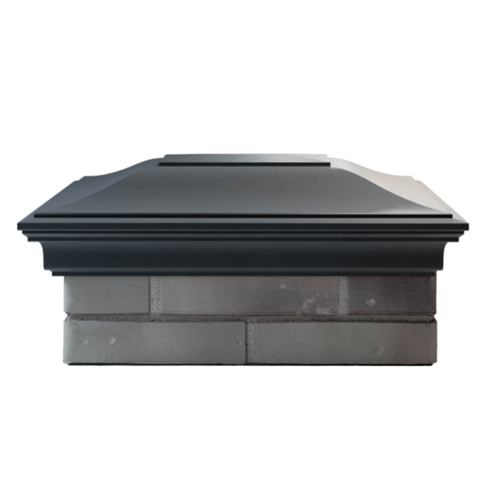 Колпак Zking Монблан Серый на столб 2х1.5 кирпича (515х385мм) в Мытищах фото