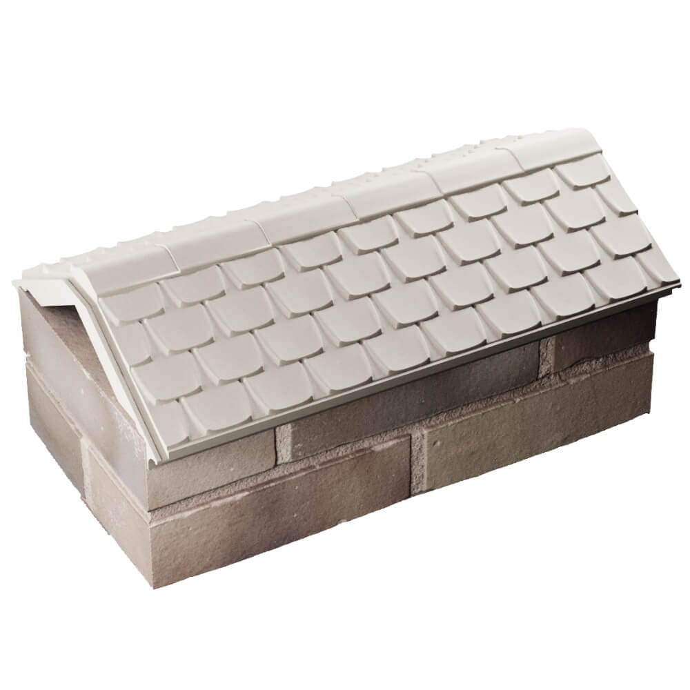 Парапет Zking Эльбрус Бежевый с посадкой на 1 кирпич (255мм) в Мытищах фото