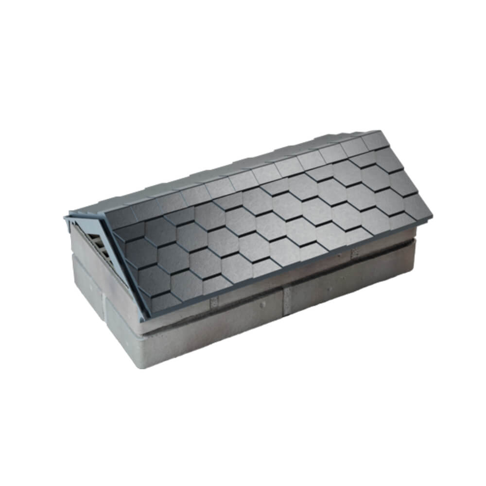 Парапет Zking Эверест Серый с посадкой на 1 кирпич (200/225/255мм) в Мытищах фото