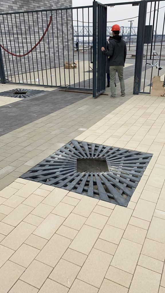 Приствольная решетка для дерева ZKING ATMOSPHERE 1.2х1.2м Черная в Мытищах фото