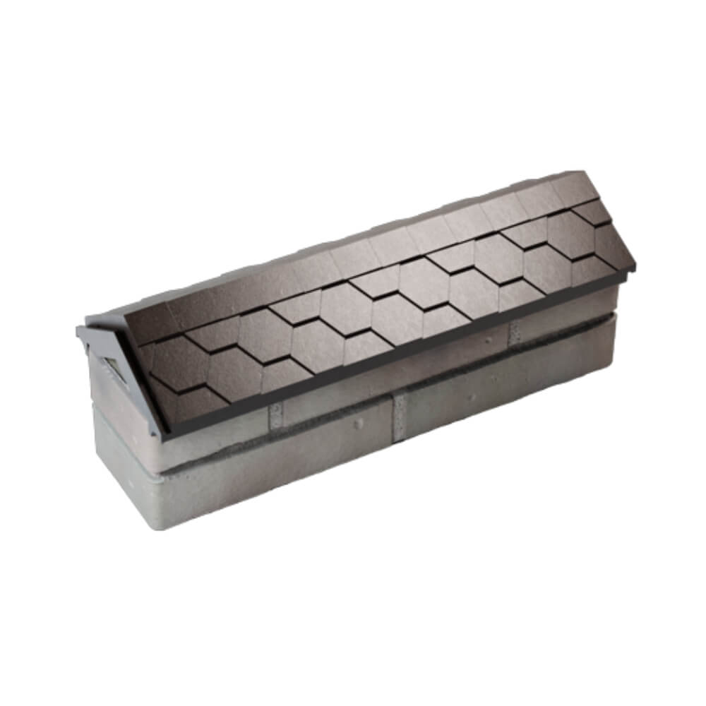 Парапет Zking Эверест Коричневый с посадкой на 0.5 кирпича (130мм) в Мытищах фото