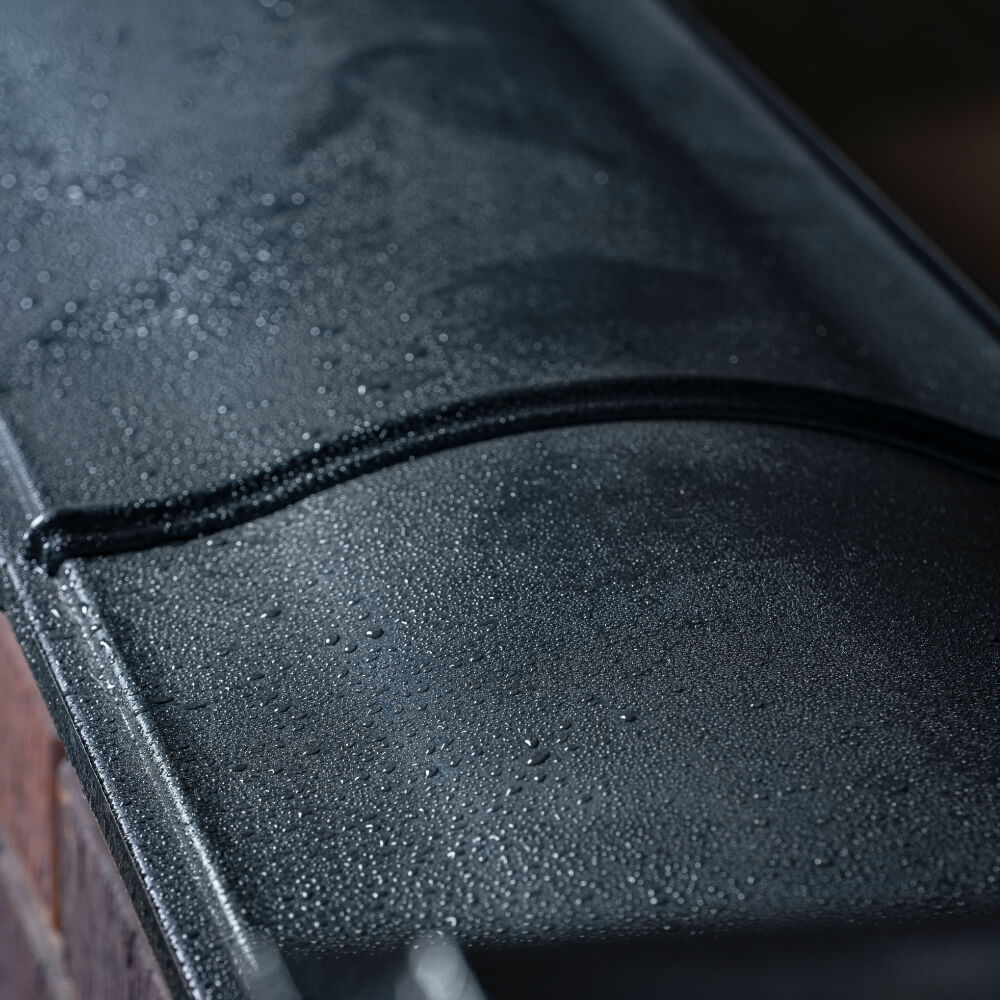 Парапет Zking Монблан Черный посадка на 0.5 кирпича (130мм) в Мытищах фото