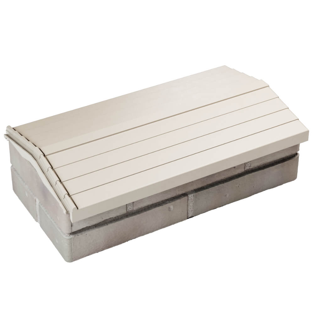 Парапет Zking Бона ХайТек Бежевый с посадкой на 1 кирпич (200/225/255мм) в Мытищах фото