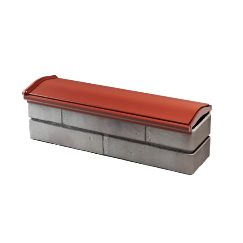 Парапет Zking Монблан Красный посадка на 0.5 кирпича (130мм) в Мытищах фото