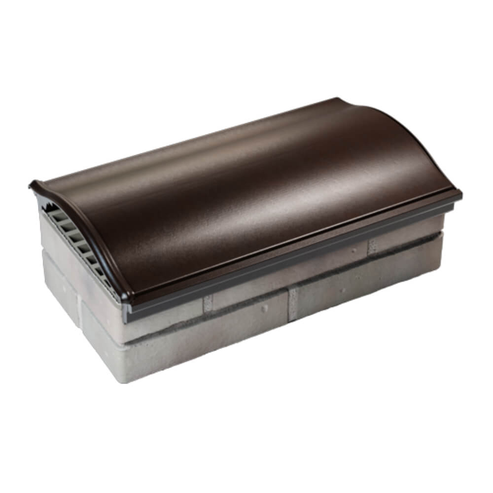 Парапет Zking Монблан Коричневый посадка на 1 кирпич (200/225/255мм) в Мытищах фото