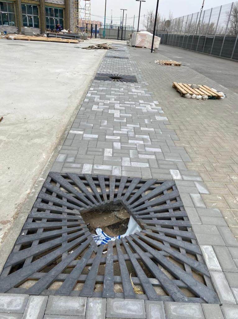 Приствольная решетка для дерева ZKING ATMOSPHERE 1.2х1.2м Черная в Мытищах фото