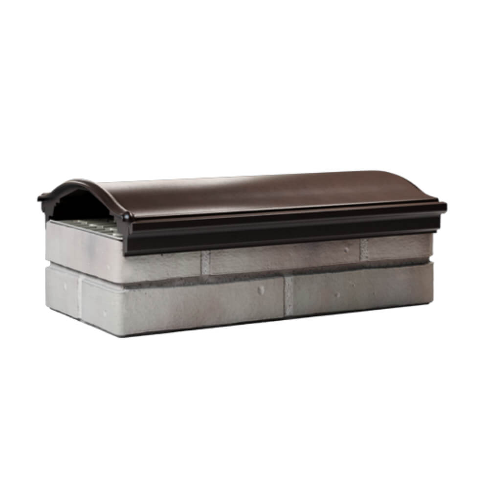 Парапет Zking Монблан Коричневый посадка на 1 кирпич (200/225/255мм) Мытищи фото