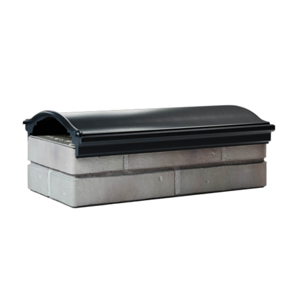 Парапет Zking Монблан Черный посадка на 1 кирпич (200/225/255мм) Мытищи фото