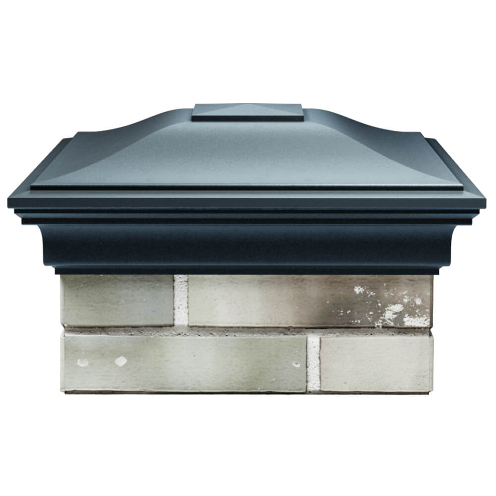 Колпак Zking Монблан Серый на столб 1.5х1.5 кирпича (385х385мм) Мытищи фото