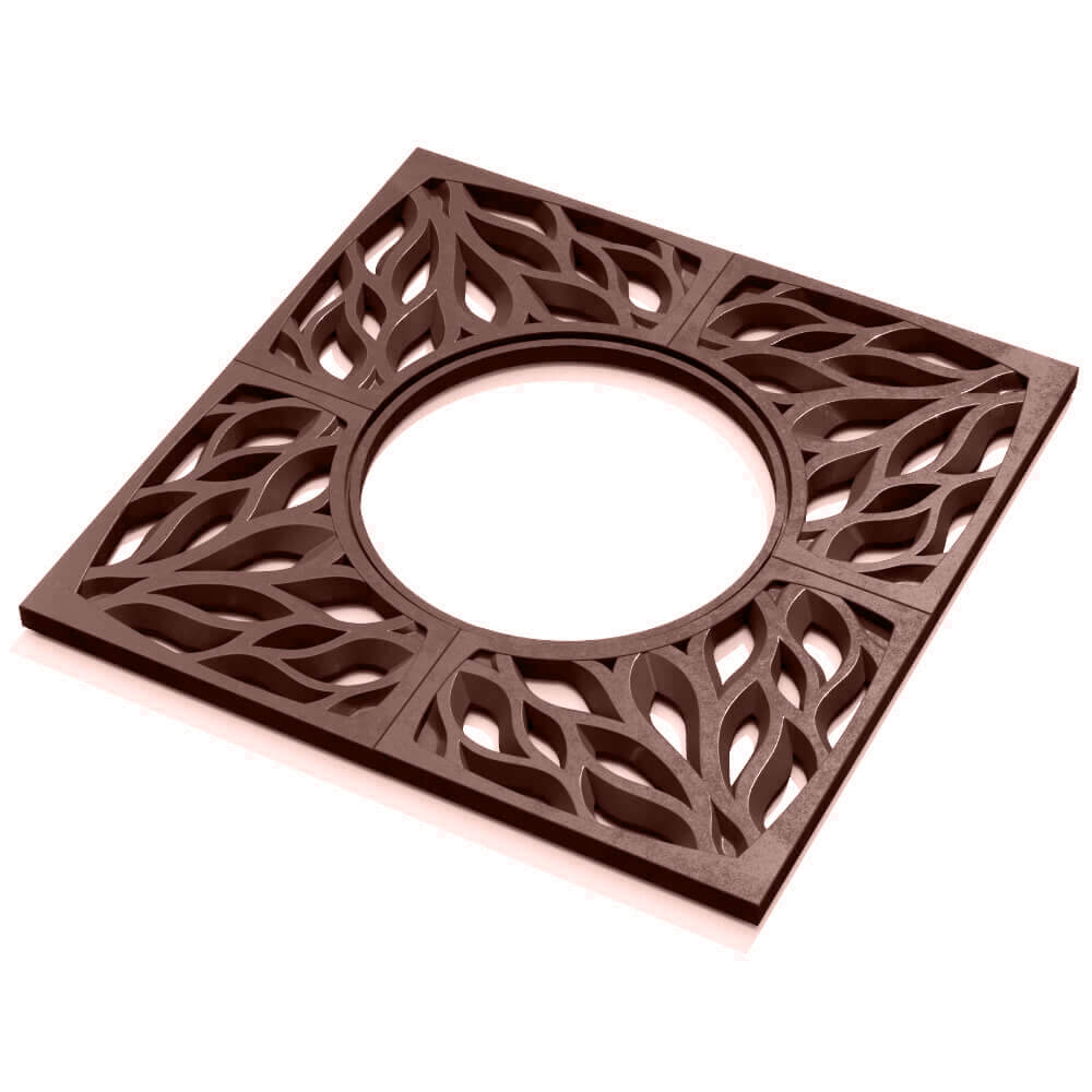 Приствольная решетка для дерева ZKING CRUST 1.2х1.2м Коричневая в Мытищах фото