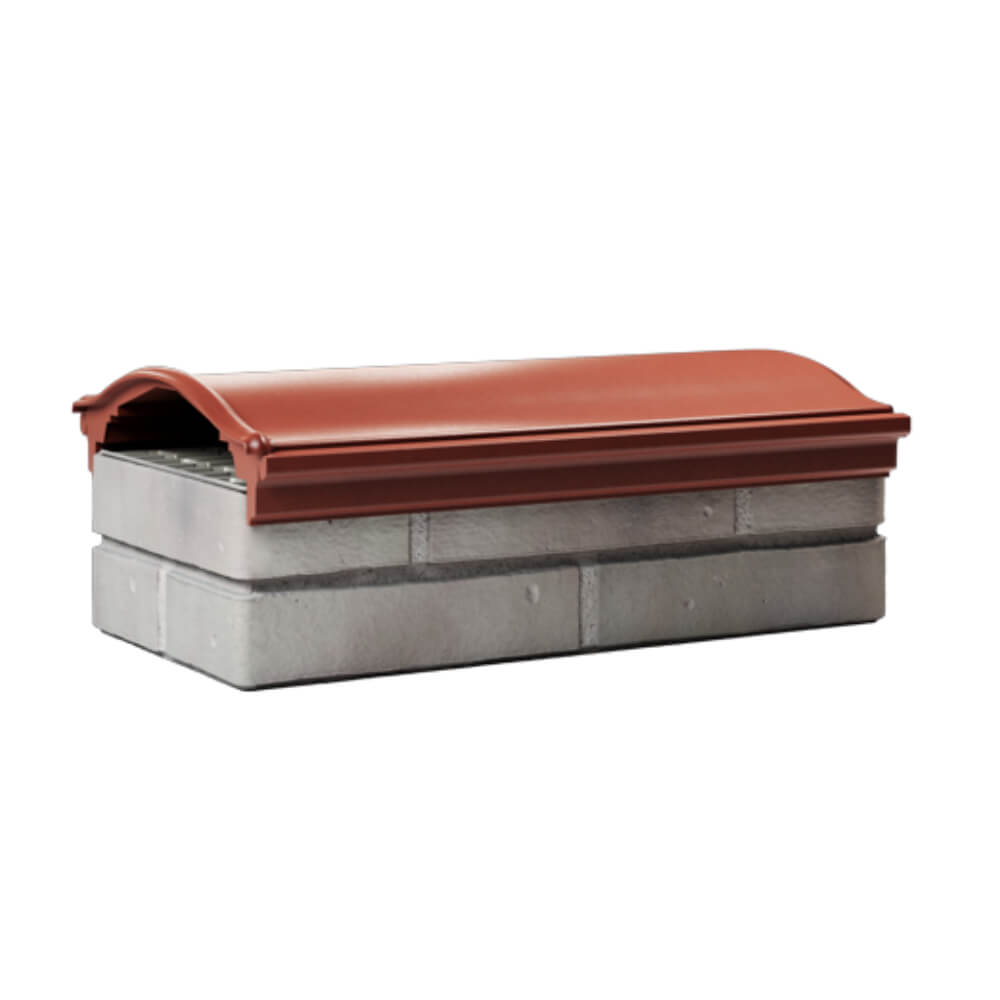 Парапет Zking Монблан Красный посадка на 1 кирпич (200/225/255мм) Мытищи фото