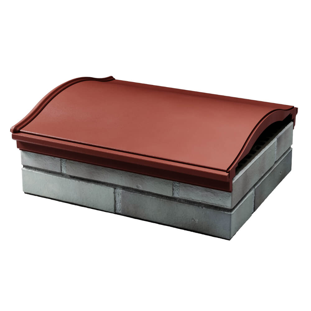 Парапет Zking Монблан Красный посадка на 1.5 кирпича (355/385мм) в Мытищах фото