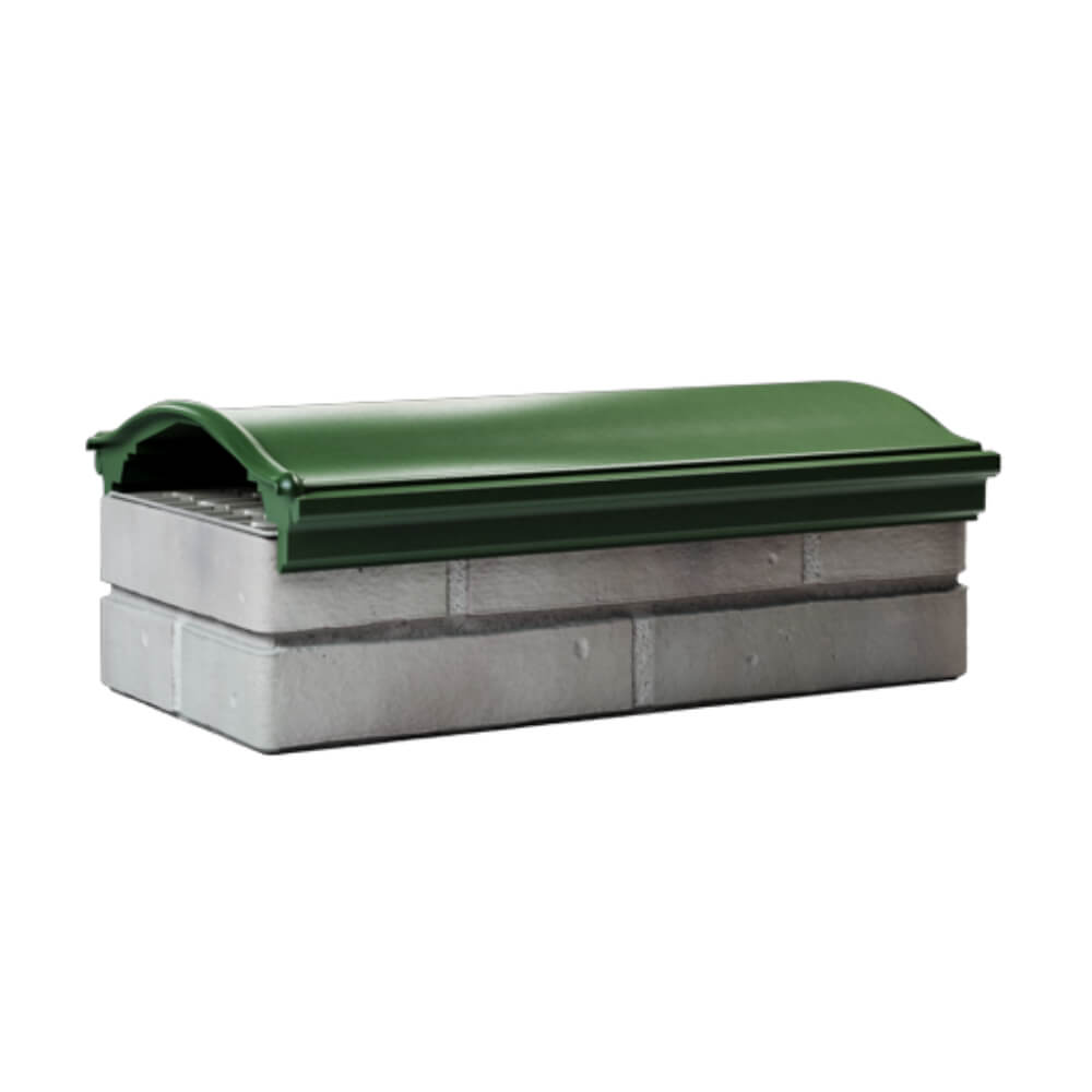 Парапет Zking Монблан Зеленый посадка на 1 кирпич (200/225/255мм) Мытищи фото