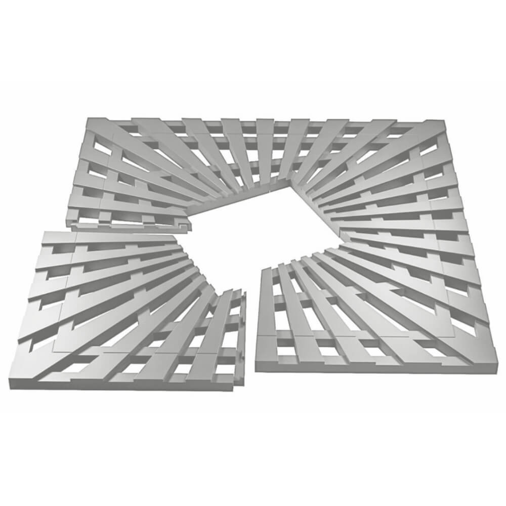 Приствольная решетка для дерева ZKING ATMOSPHERE 1.2х1.2м Бежевая в Мытищах фото