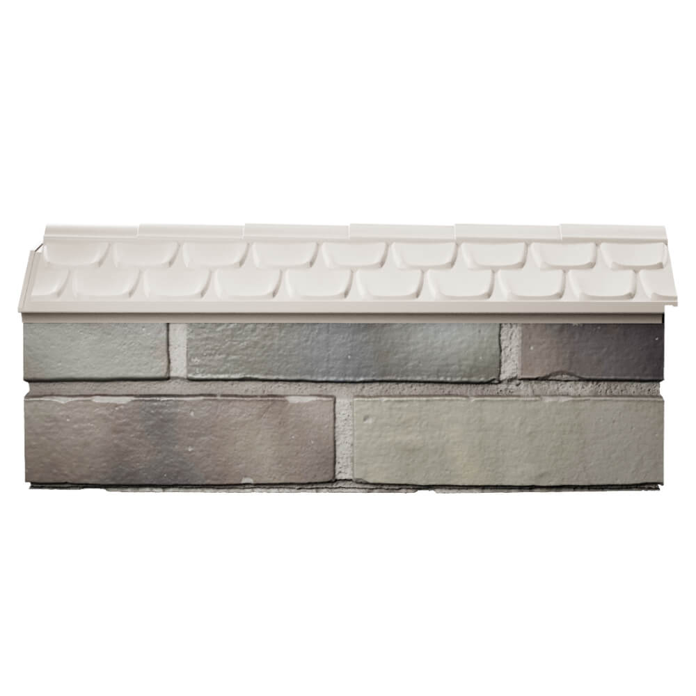 Парапет Zking Эльбрус Бежевый с посадкой на 0.5 кирпича (130мм) в Мытищах фото