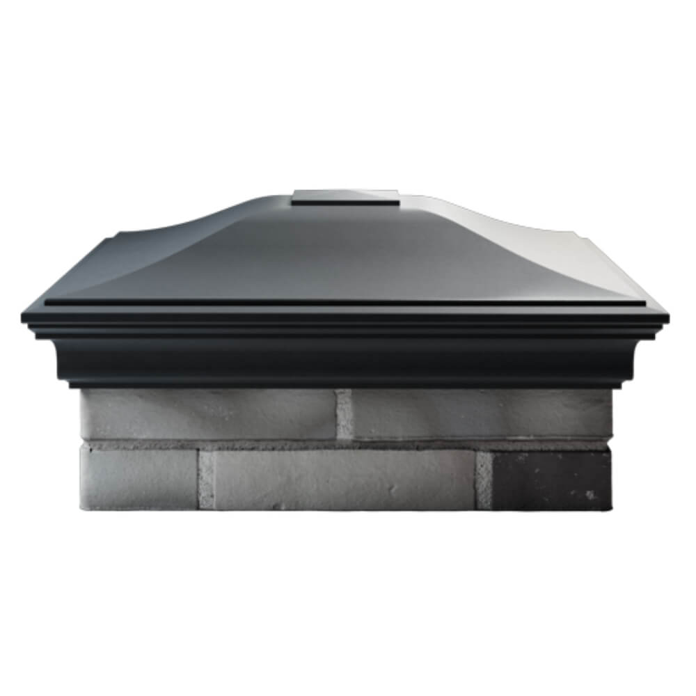 Колпак Zking Монблан Серый на столб 2х2 кирпича (515х515мм) в Мытищах фото
