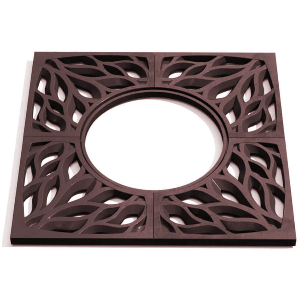 Приствольная решетка для дерева ZKING CRUST 1.2х1.2м Коричневая Мытищи фото