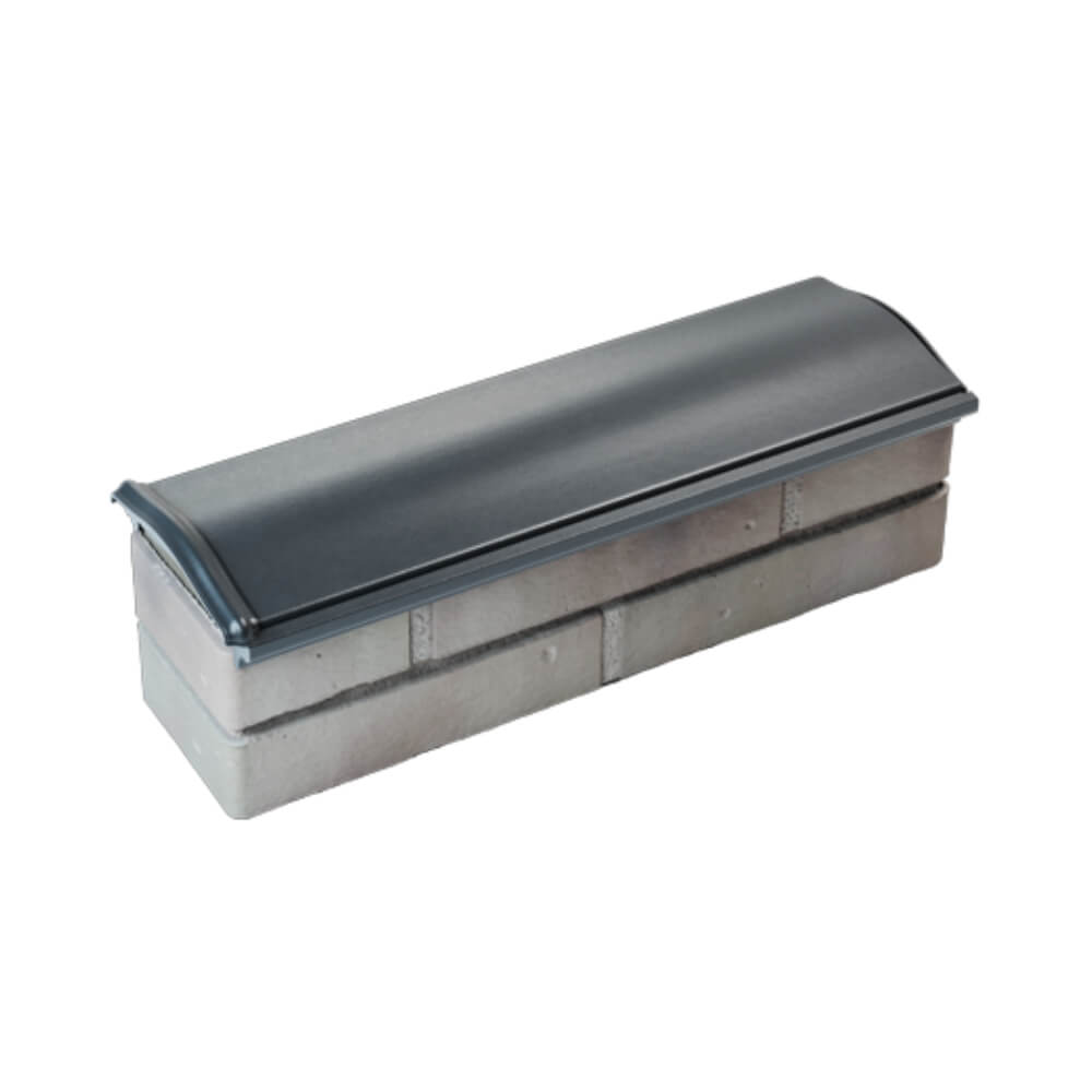 Парапет Zking Монблан Серый посадка на 0.5 кирпича (130мм) в Мытищах фото