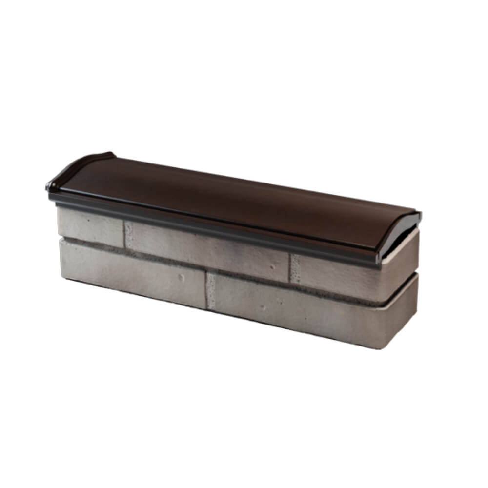 Парапет Zking Монблан Коричневый посадка на 0.5 кирпича (130мм) в Мытищах фото