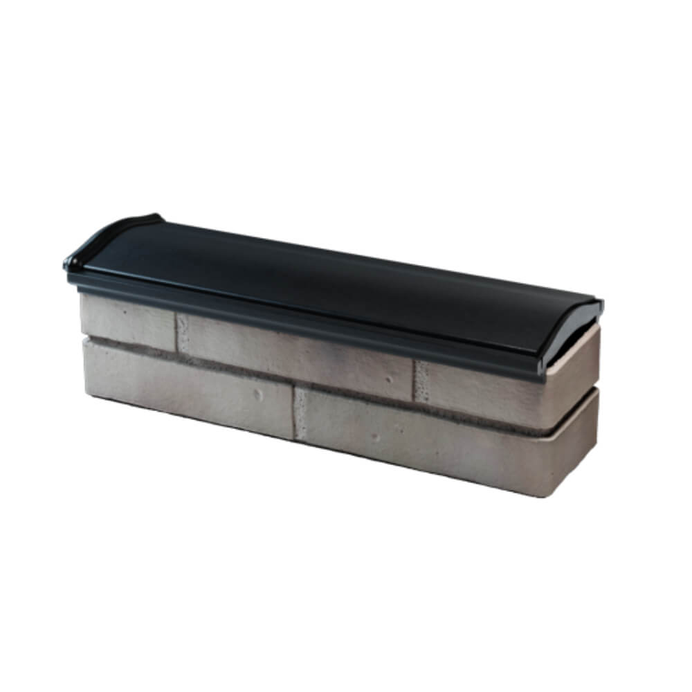 Парапет Zking Монблан Черный посадка на 0.5 кирпича (130мм) в Мытищах фото