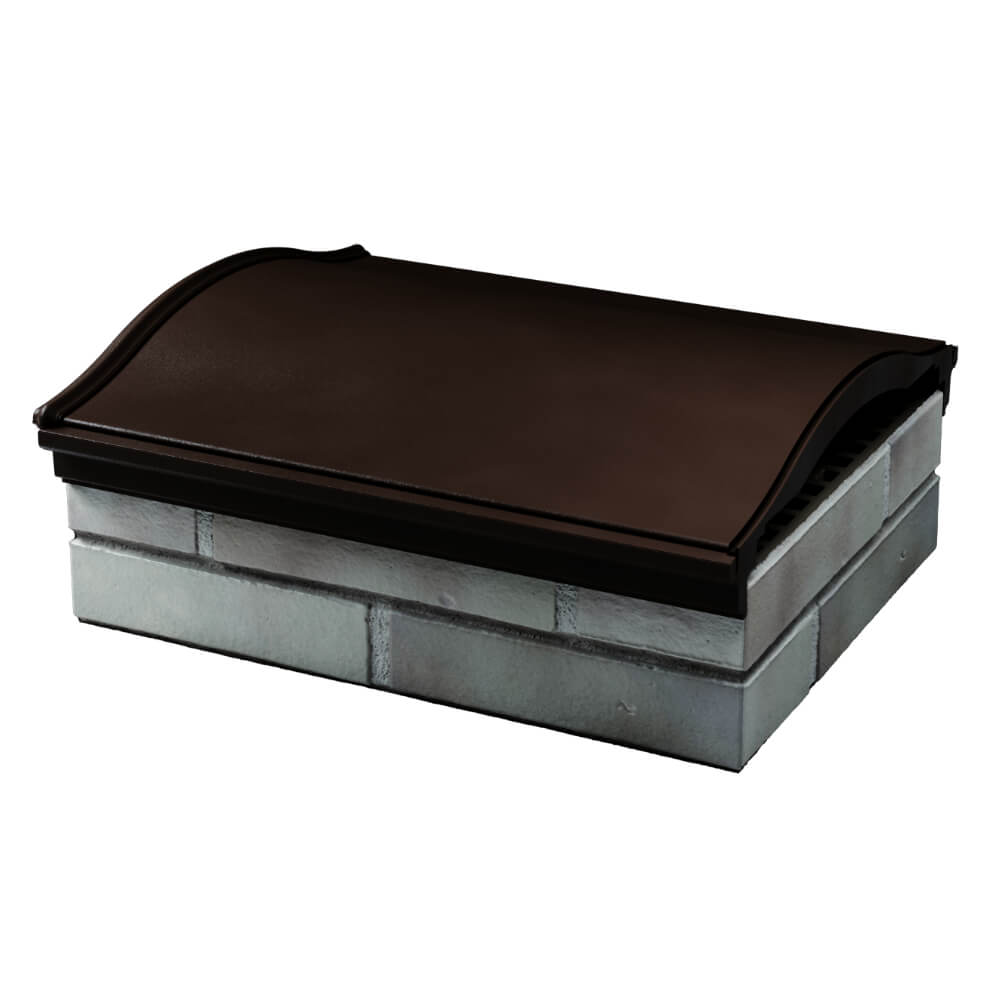 Парапет Zking Монблан Коричневый посадка на 1.5 кирпича (355/385мм) в Мытищах фото