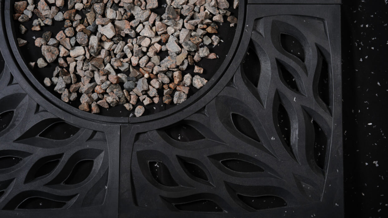 Приствольная решетка для дерева ZKING CRUST 1.2х1.2м Черная в Мытищах фото