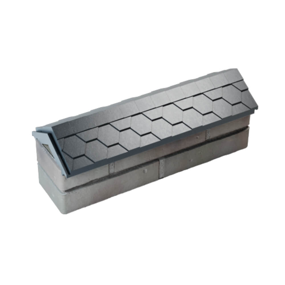 Парапет Zking Эверест Серый с посадкой на 0.5 кирпича (130мм) в Мытищах фото